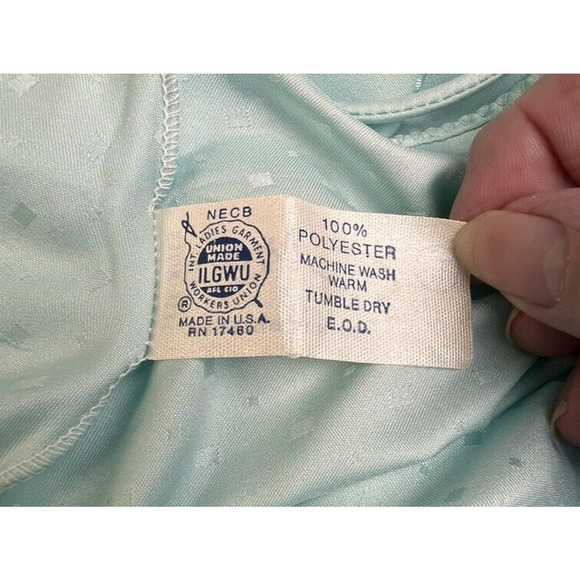 Cira Vintage Camisole and Pants Women's Large Green 90s Lingerie Sleepwear Girly - Picture 5 of 7